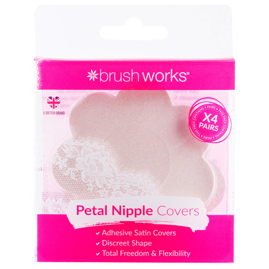 Brush Works - Satin Nipple covers, 4 par.