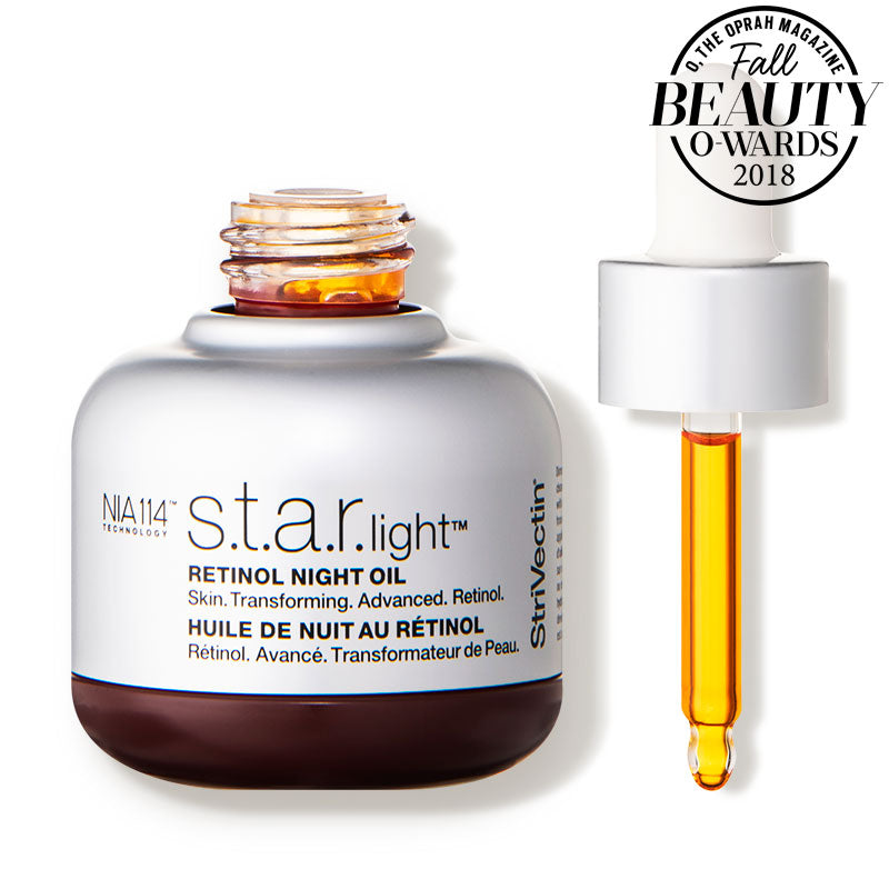 StriVectin - S.T.A.R.light™ Retinol Night Oil.