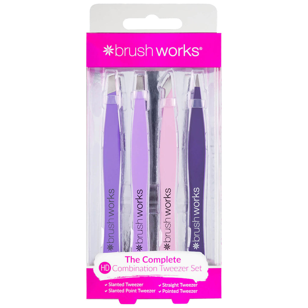 Brush Works - HD combination Tweezer kit.