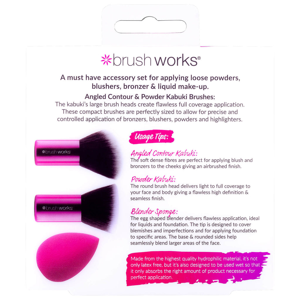 Brush works - HD complexion and makeup kit