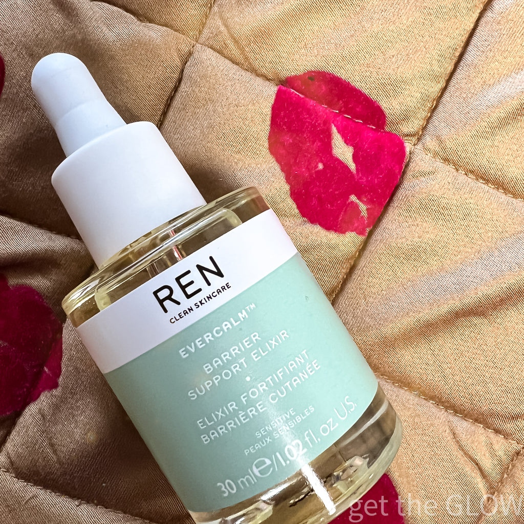 Ren clean skincare - Evercalm Barrier support elixir.